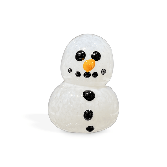 Glass Snowman: Small