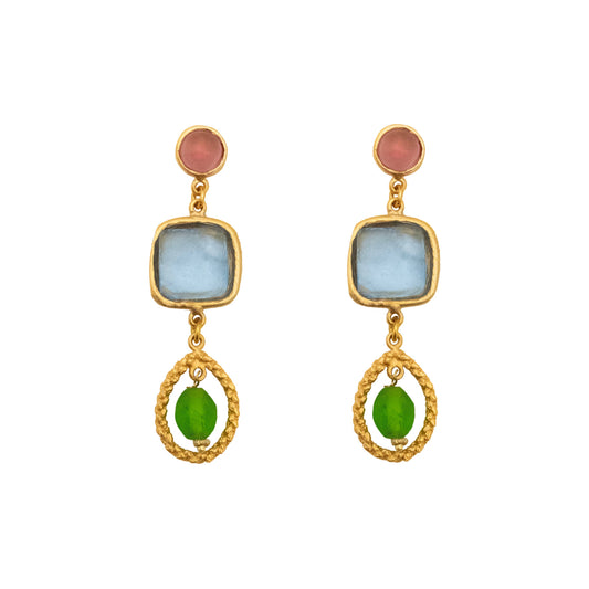 Neo-Baroque Post Earrings