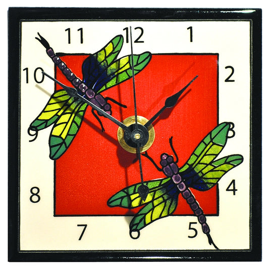 Ceramic Cloquette - Dragonfly Multicolor