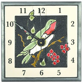 Ceramic Cloquette - Ruby Hummingbird