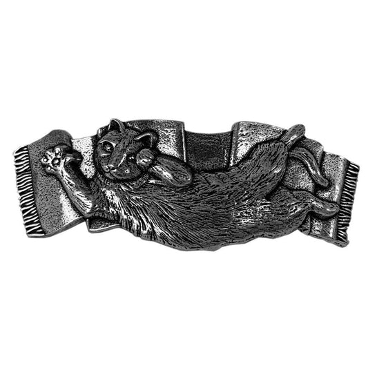 Barrette - Playful Cat 70mm