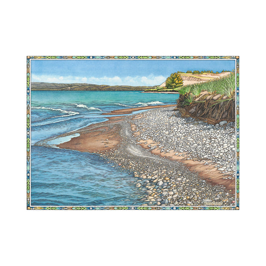 Michigan Rocks Print - 14" x 19.25"