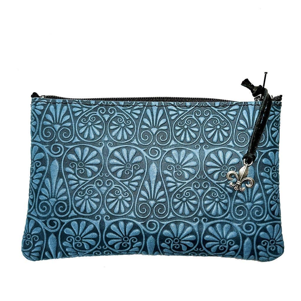 Zipper Pouch: Blue