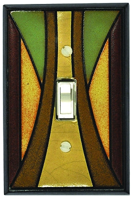 Single Ceramic Switchplate - Craftsman