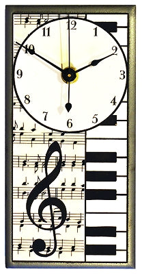 Tall Ceramic Cloquette - Classical Music