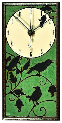 Tall Ceramic Cloquette - Songbirds