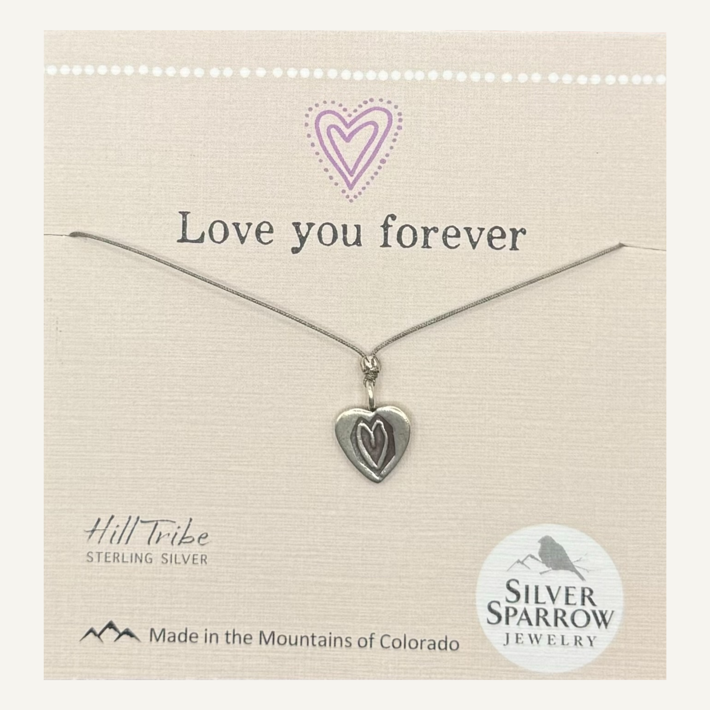 Love You Forever, Hill Tribe Necklace