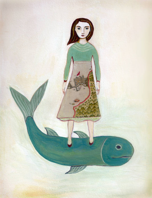 Carried Away Art Print