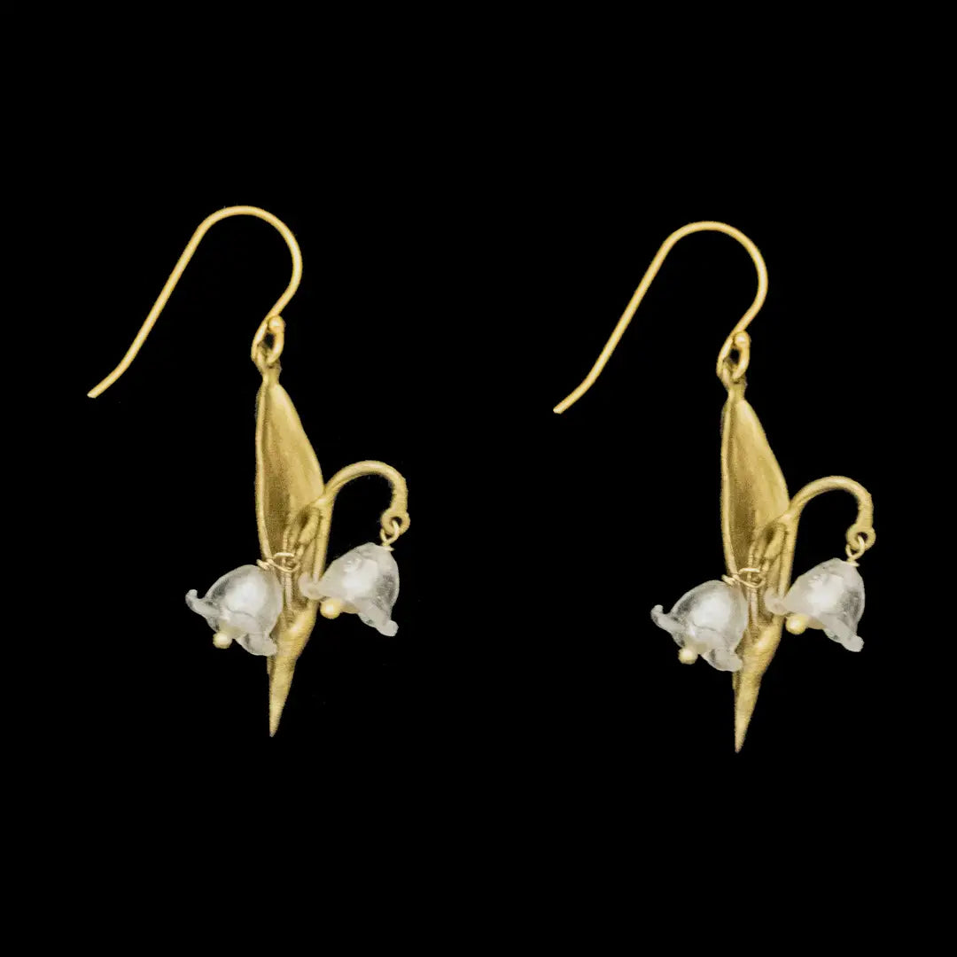 Lily of the Valley Double Flower Earrings