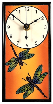 Tall Ceramic Cloquette - Dragonfly Multicolor
