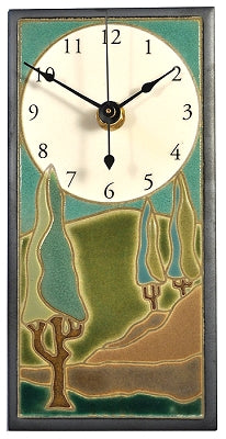 Tall Ceramic Cloquette - Trees