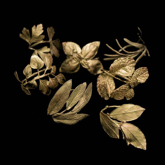 Herb - 8 Assorted Napkin Rings