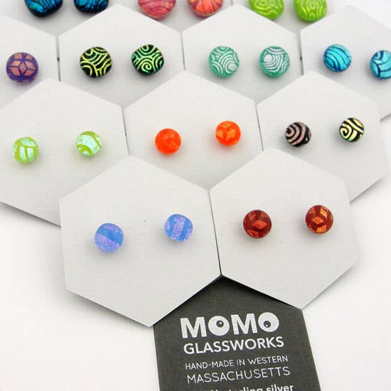 Bright Mosaic Studs: Small