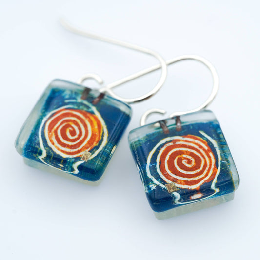 Mesmer [Vintage] Square Earrings