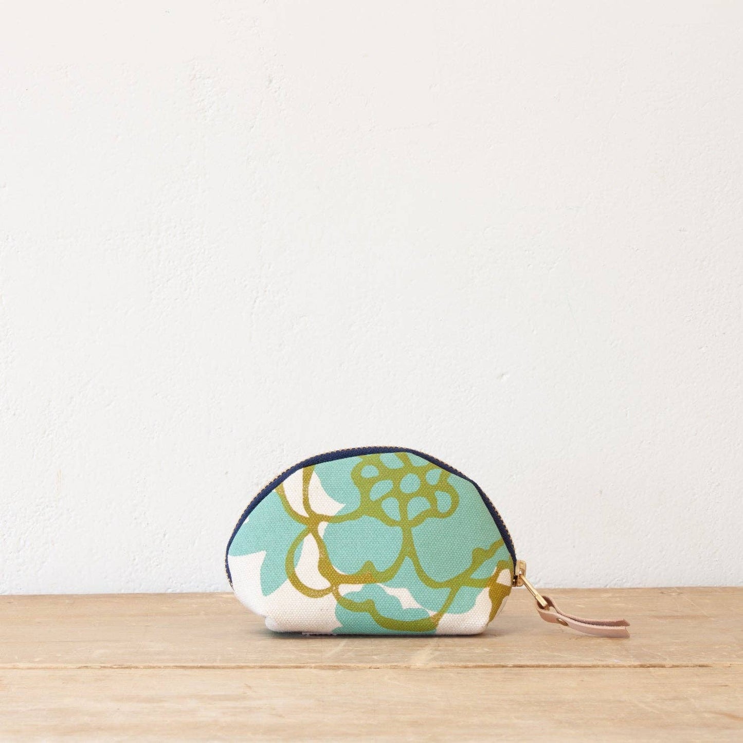 Seaweed Hazel Darlene Navy Zip Bag