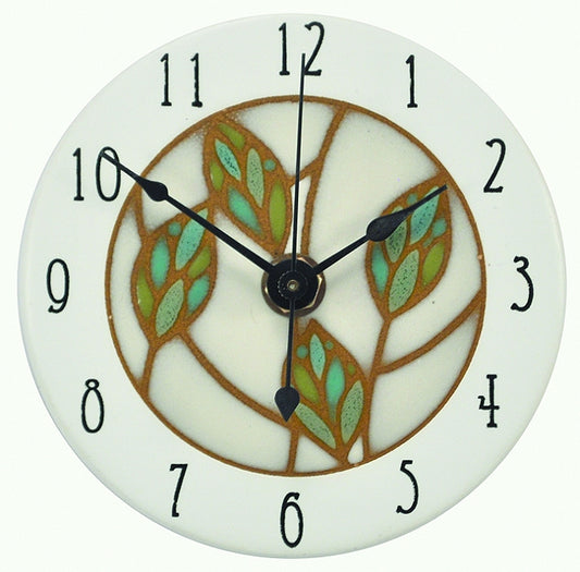 Ceramic Cloquette - Three Leaves