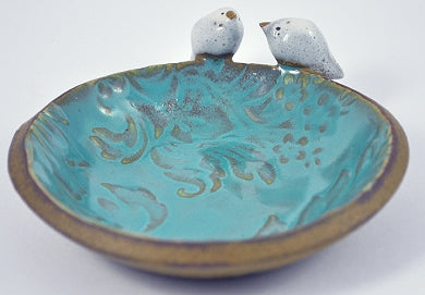 Bird Trinket Bowl - Turquoise