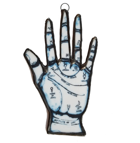 Palm Reader |  Glass | Halloween | Spooky
