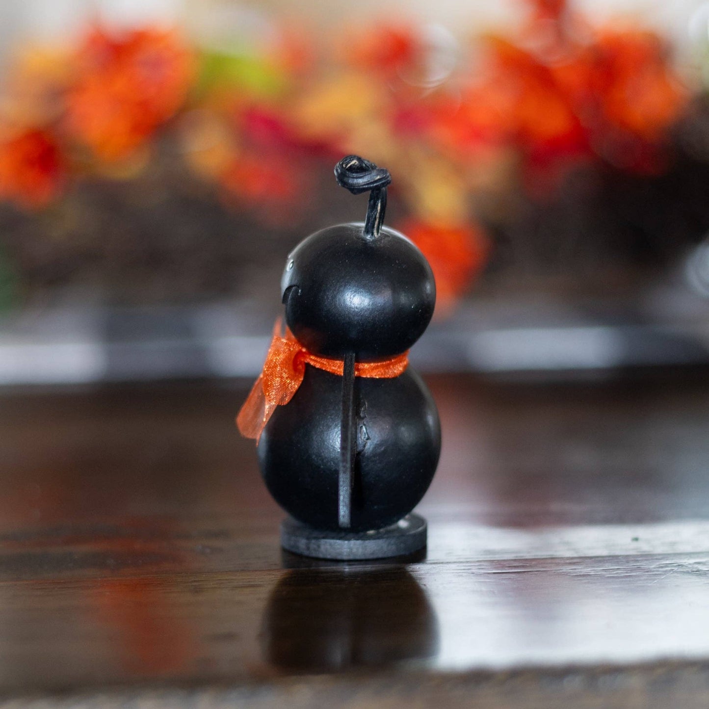 Hand-Crafted Bat Gourd - Lil Echo - Halloween Decor