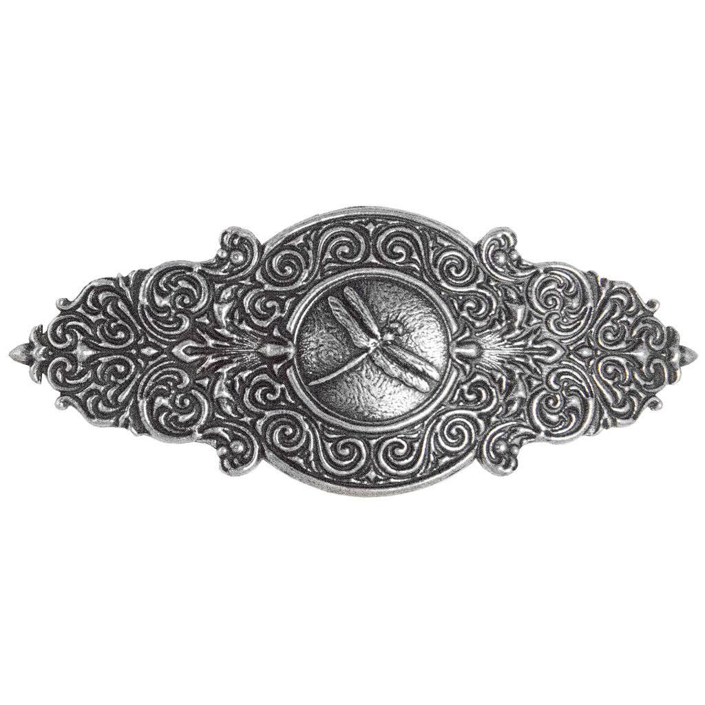 Hair Clip Barrette - Victorian Dragonfly 100mm
