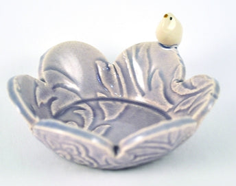 Mini Trinket Bird Bowl - Purple