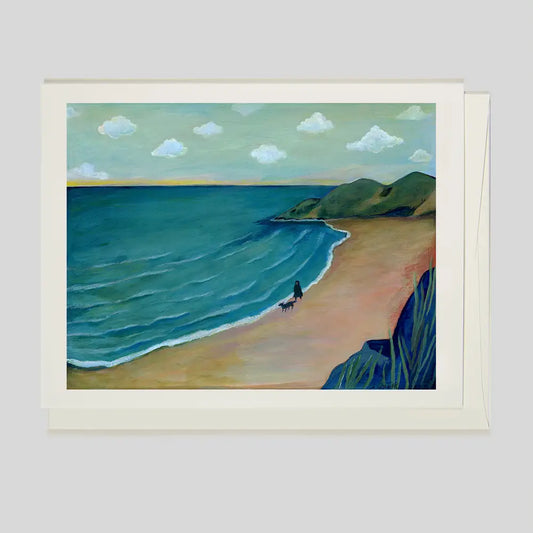 The Velvet Lake Greeting Card