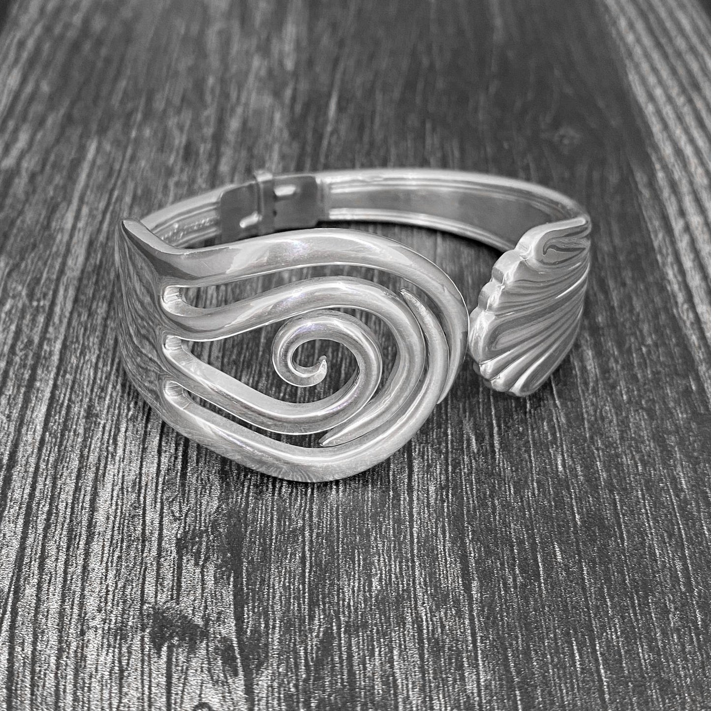 Fork Bracelet - Octopus Spiral #2