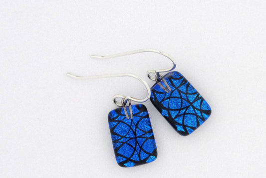 Axiom Blue Drop Earrings