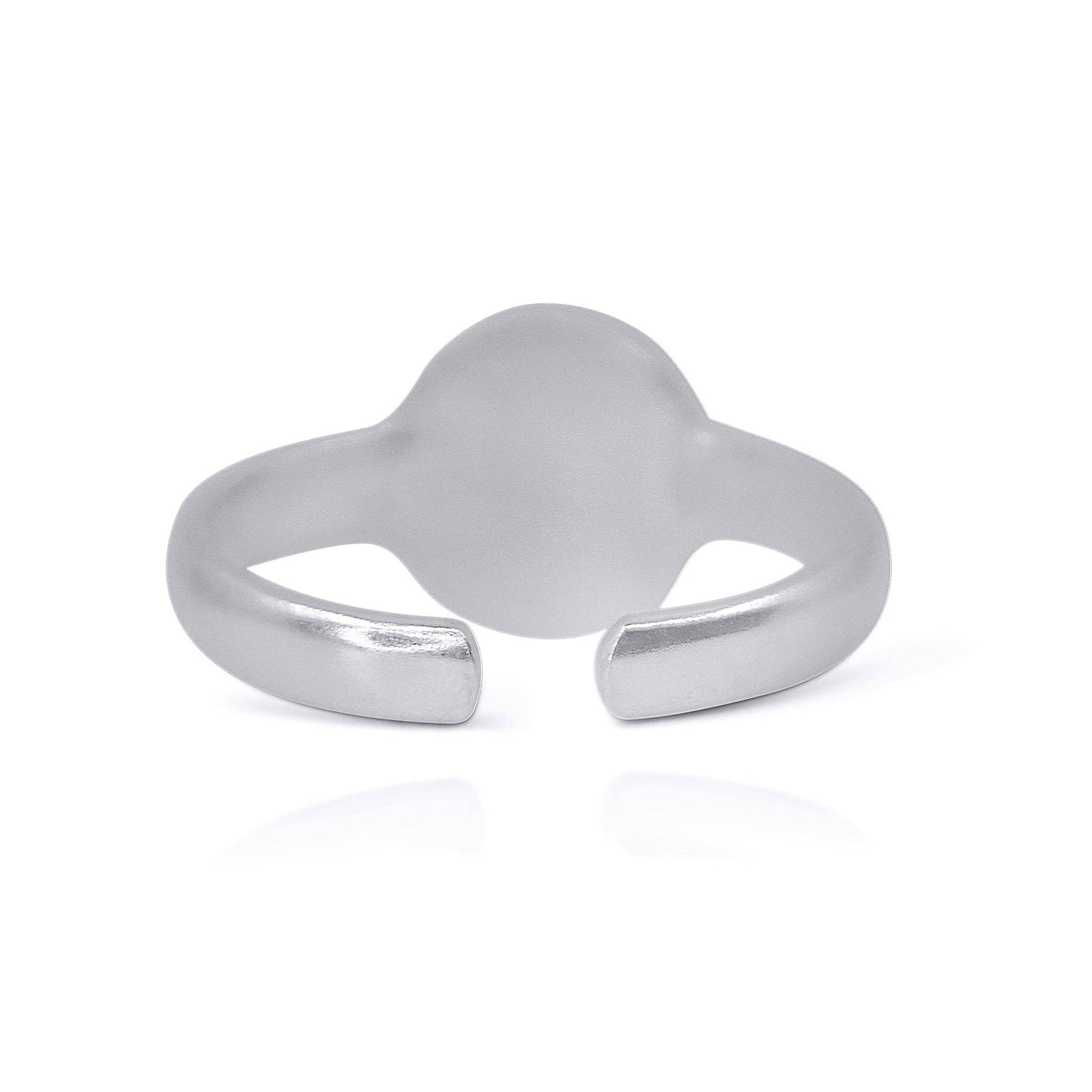 Ama Silver Ring Filigree: Size 6