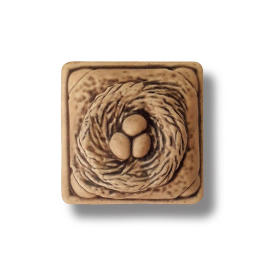 Nest Art Tile 1x1": Sepia