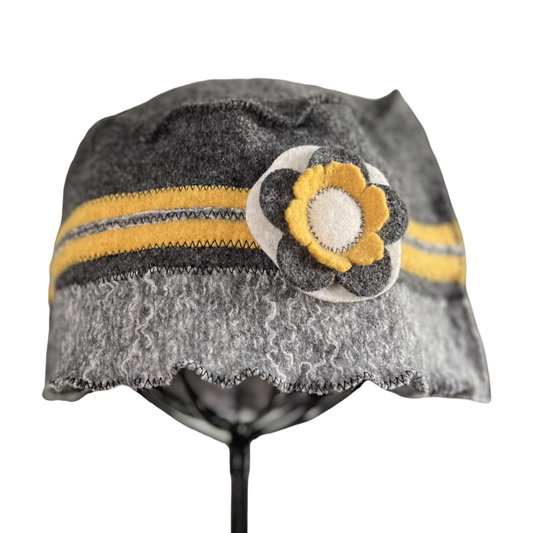 Yellow Flower Hat