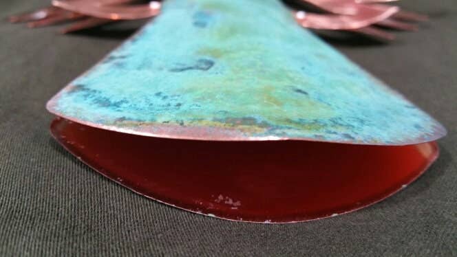 Angel Copper Christmas Tree Topper