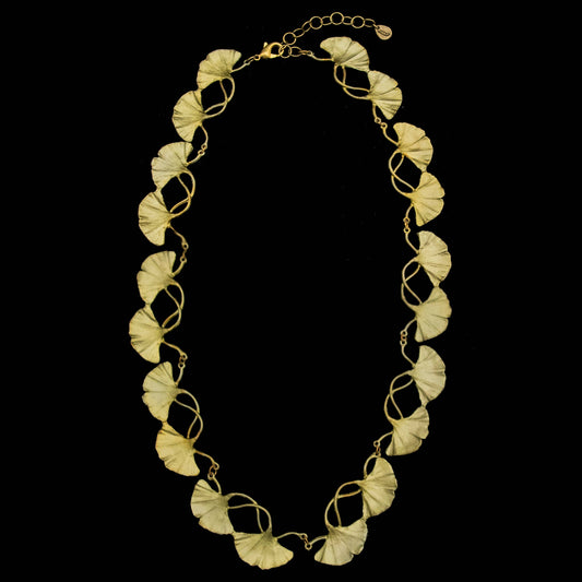 Ginkgo Necklace - 16" Adj.
