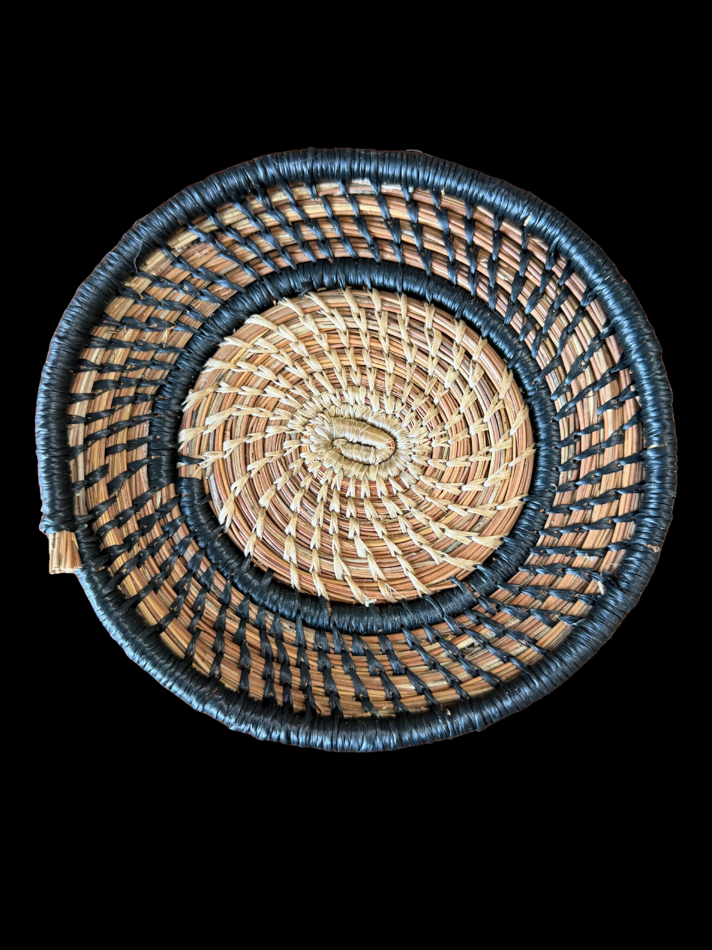 Flat Back Pine Needle Basket