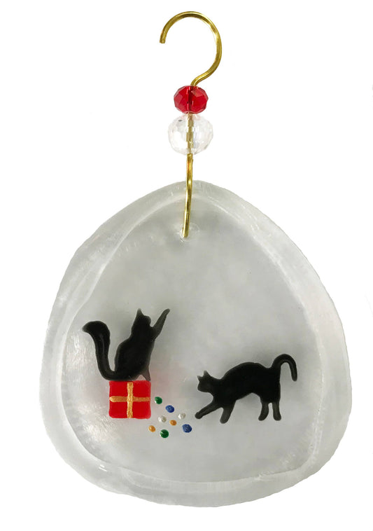Ornament - Cats & Balls