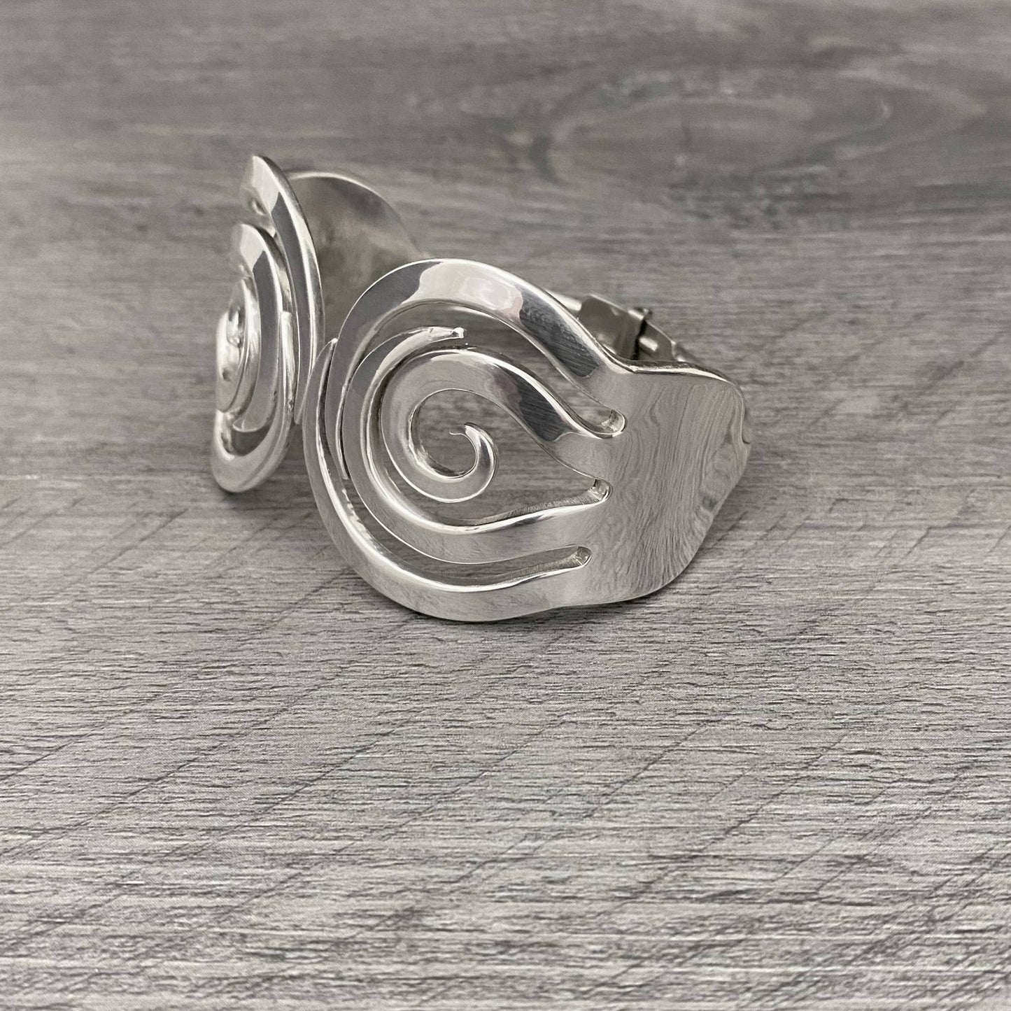 Double Fork Bracelet - Spiral #2