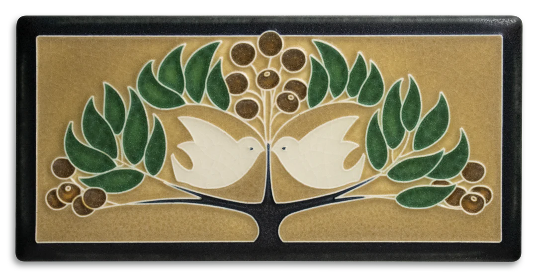 Lovebirds Tile - 4x8