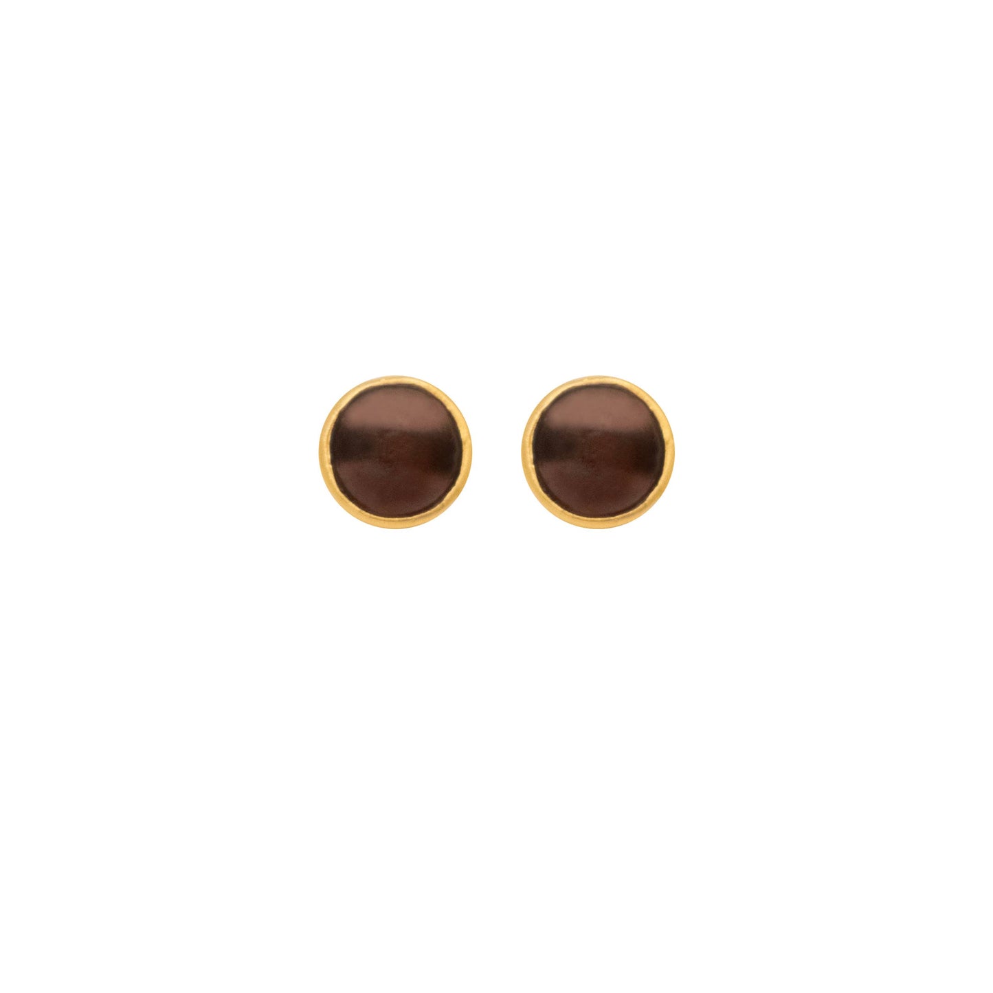 Bubble Post Earrings: Green