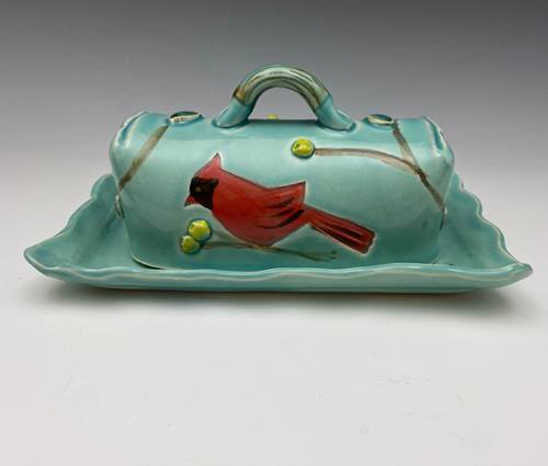 Cardinal Covered Butter Dish