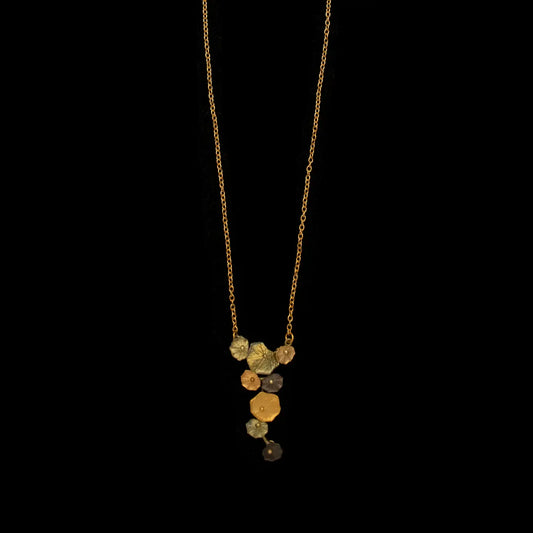 Nasturtium Dainty Pendant - 16" Adj.