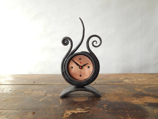 Forged Desk Clock