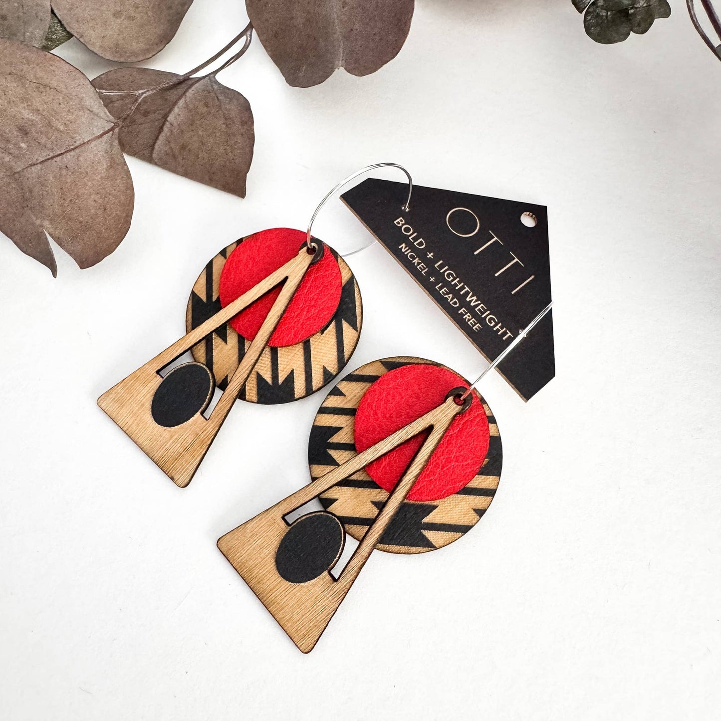 Architectural Leather+Birch Limited Spring: PAPRIKA: Wright Paprika / Basic Silver