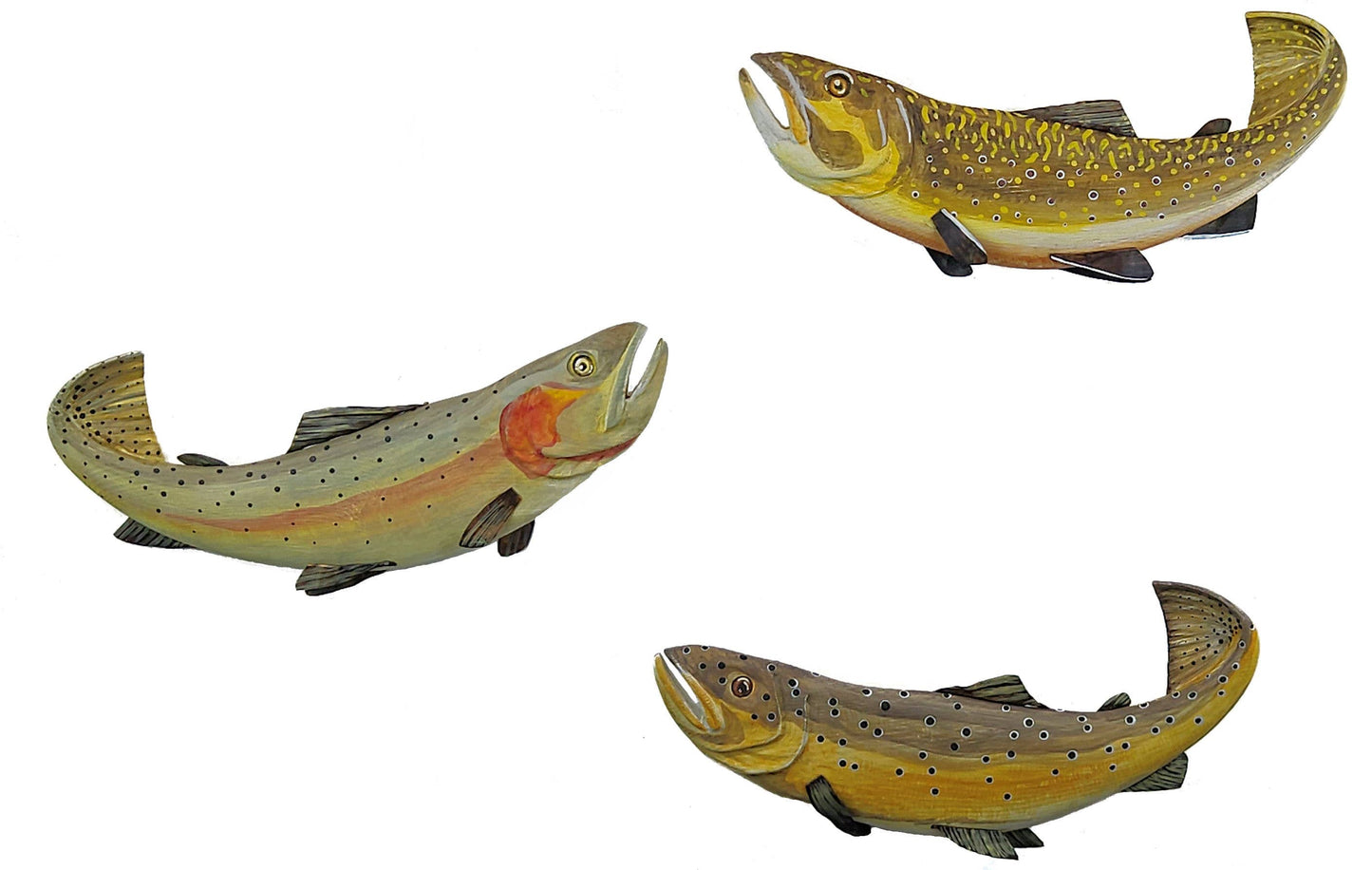 Trout Wall Plaque: Brook Trout