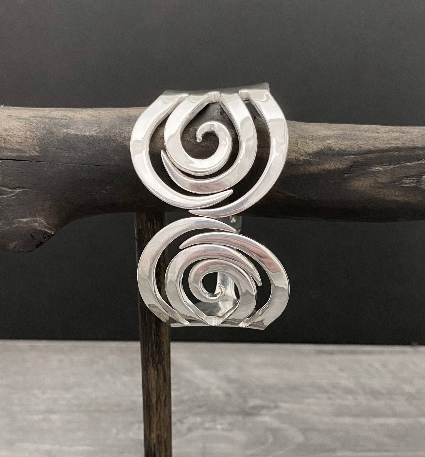 Double Fork Bracelet - Spiral #2