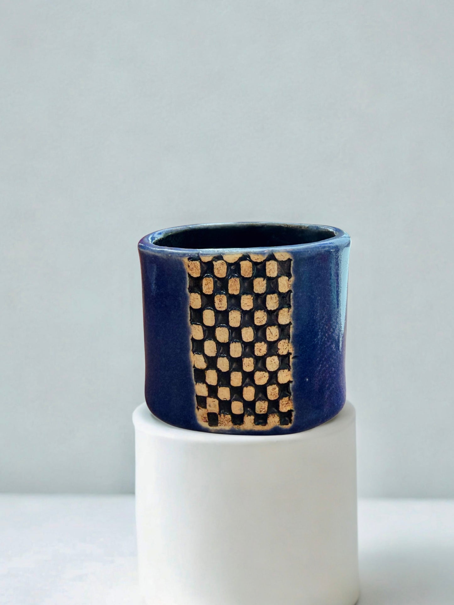 Toothpick Holder - Blue