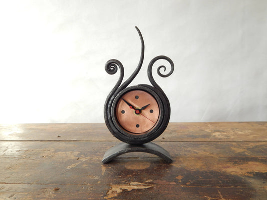 Forged Desk Clock