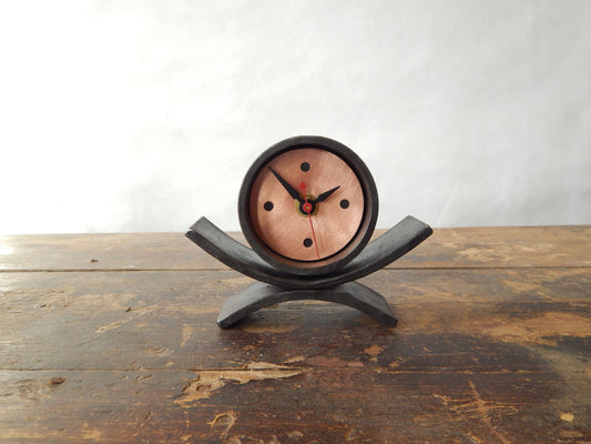 Steel Forged Desk Clock