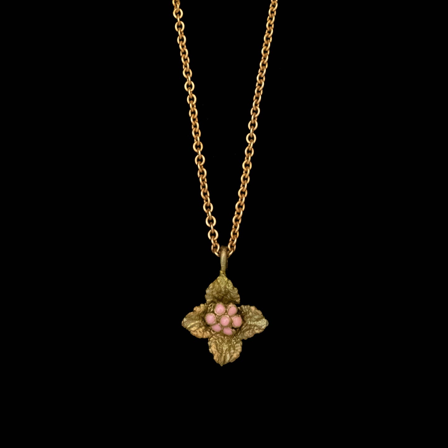 Lantana Dainty Pendant - 16" Adj.