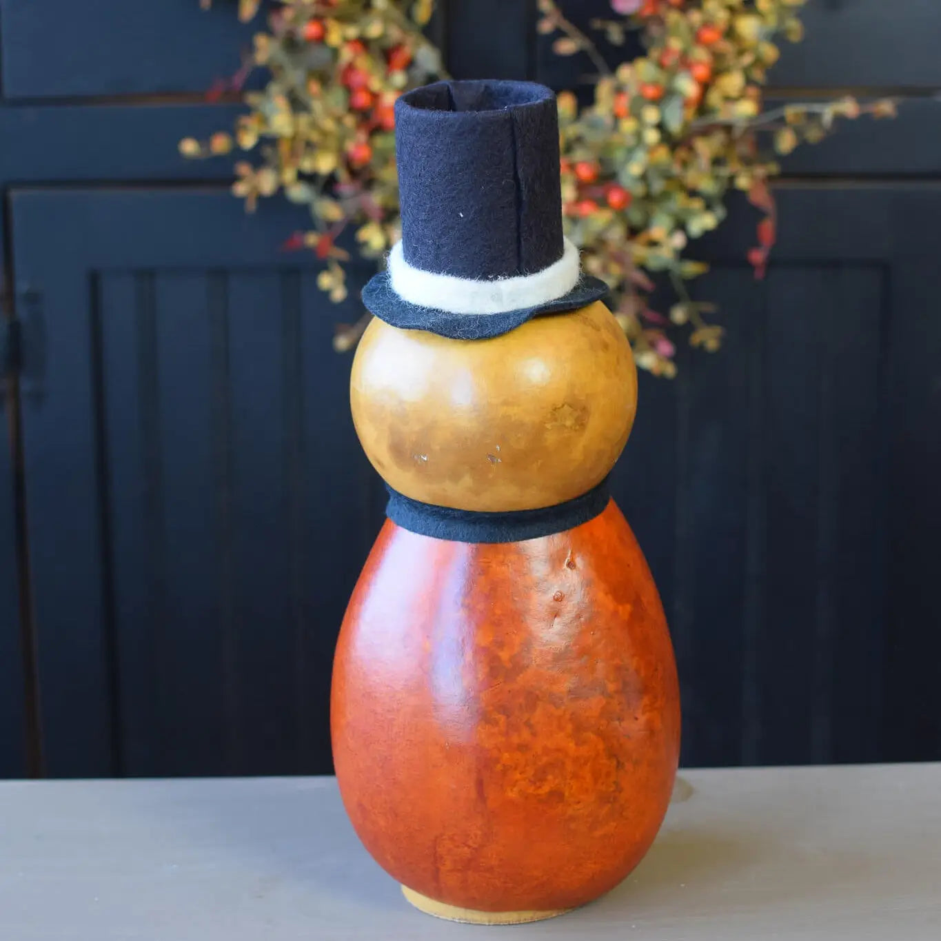 Thanksgiving Gourd - Pilgrim Man