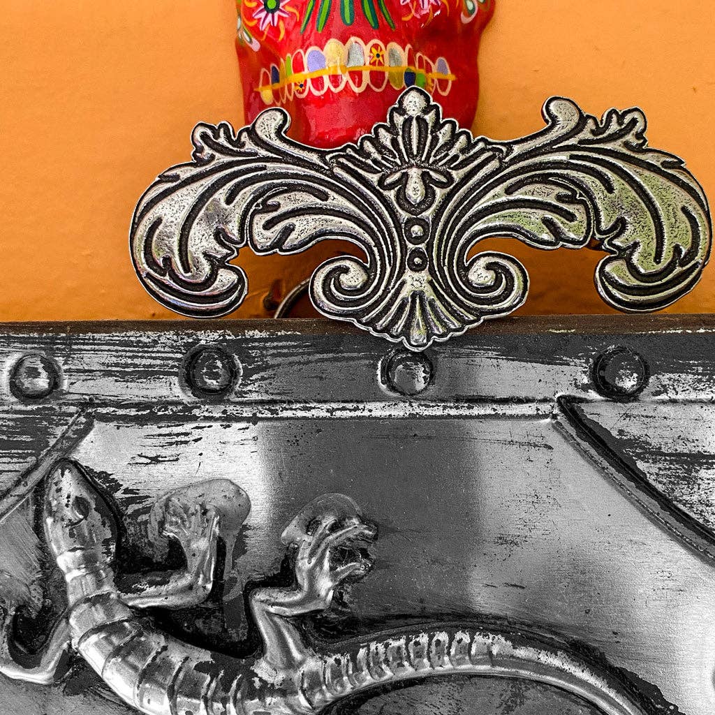 Hair Clip Barrette - Hojalata 100mm